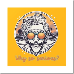 Joker - why so serious Posters and Art